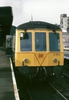Class 116 DMU at Newcastle