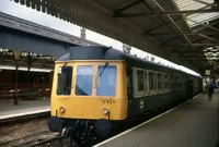 Class 117 DMU at Cardiff