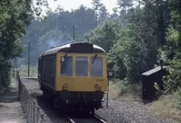 Class 118 DMU at Coombe Junction