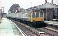 Class 119 DMU at Castle Cary