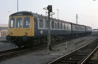 Class 119 DMU at an unknown location