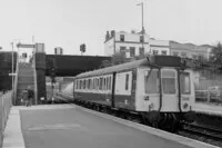 Class 121 DMU at Lawrence Hill