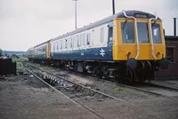 Class 122 DMU at Doncaster Works