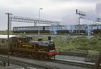 Class 127 DMU at Tyseley depot