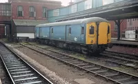 Class 128 DMU at Leicester