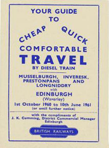 Edinburgh Suburban handbill