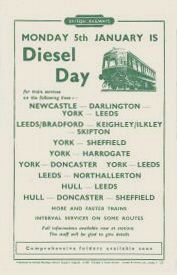 Diesel Day handbill