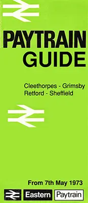 May 1973 Sheffield - Retford - Cleethorpes timetable front