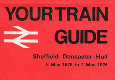 June 1981 Sudbury - Colchester timetable front