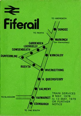 May 1978 Fiferail timetable cover