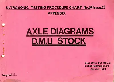 Cover of Axle Diagrams booklet