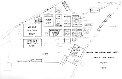 Derby Works Plan 1974