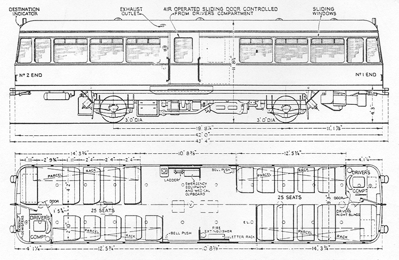 Park Royal railbus layout drawing