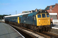 Class 100 DMU at Burnley