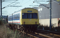 Class 101 DMU at Coldham Lane Junction