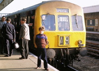 Class 101 DMU at Lincoln