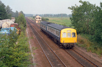 Class 101 DMU at Whitlingham Junction
