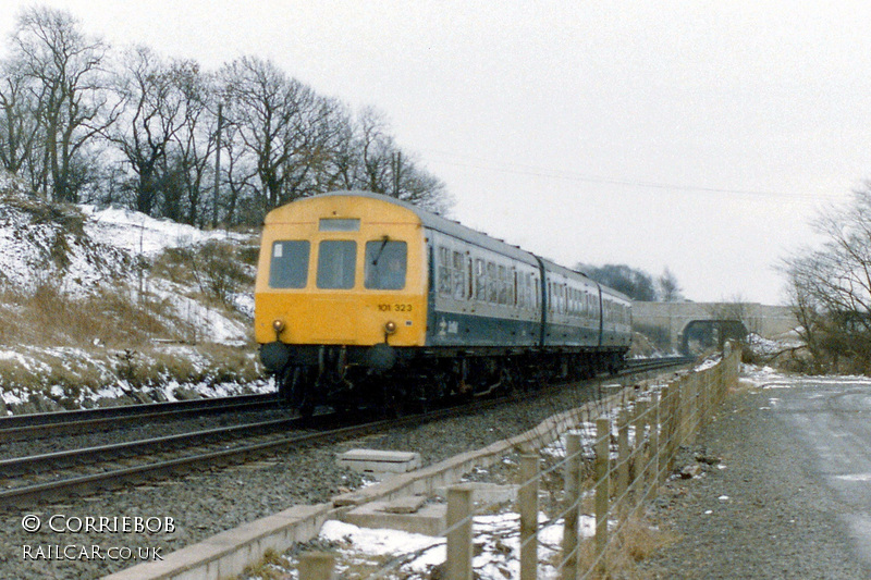 Class 101 DMU at Beith North