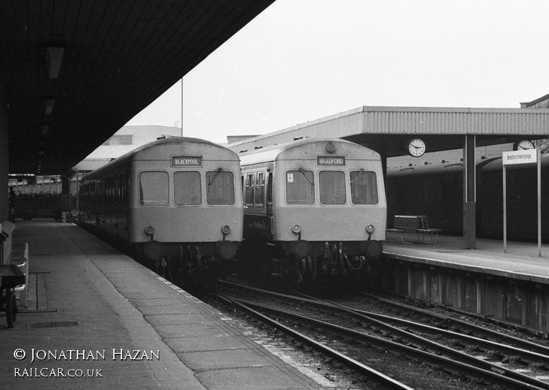 Class 101 DMU at Bradford Interchange