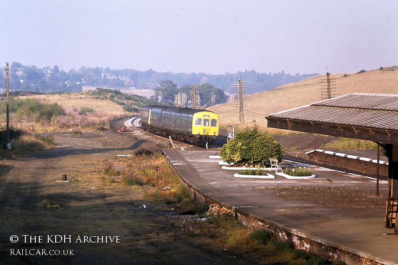 Class 101 DMU at Gleneagles