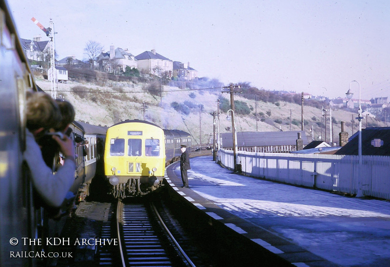 Class 101 DMU at Hawick