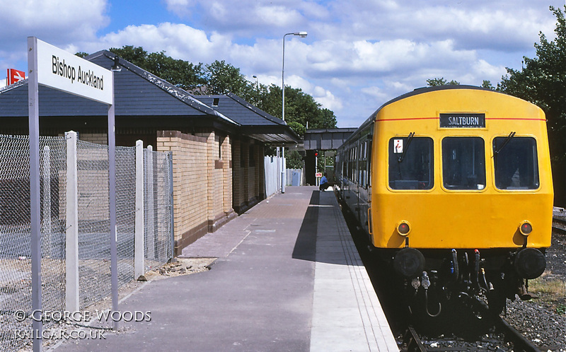 Class 101 DMU at Bishop Auckland