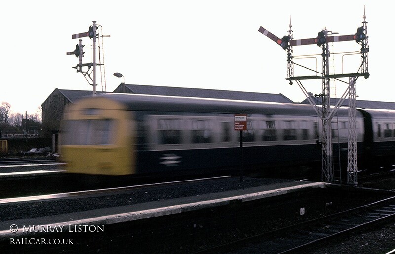 Class 101 DMU at Stirling