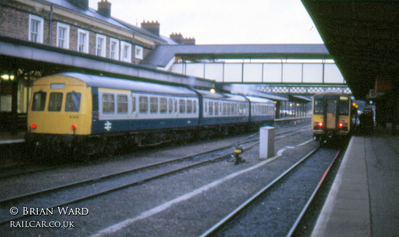 Class 101 DMU at Worcester Shrub Hill