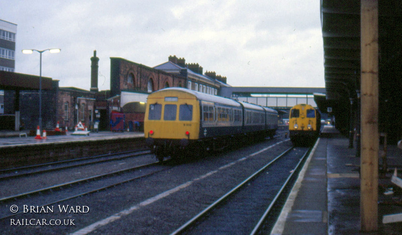 Class 101 DMU at Worcester Shrub Hill