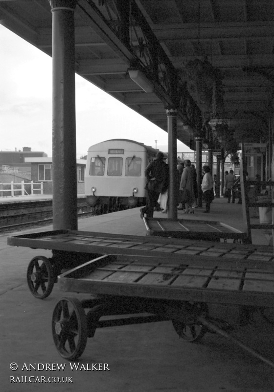 Class 101 DMU at Barnsley