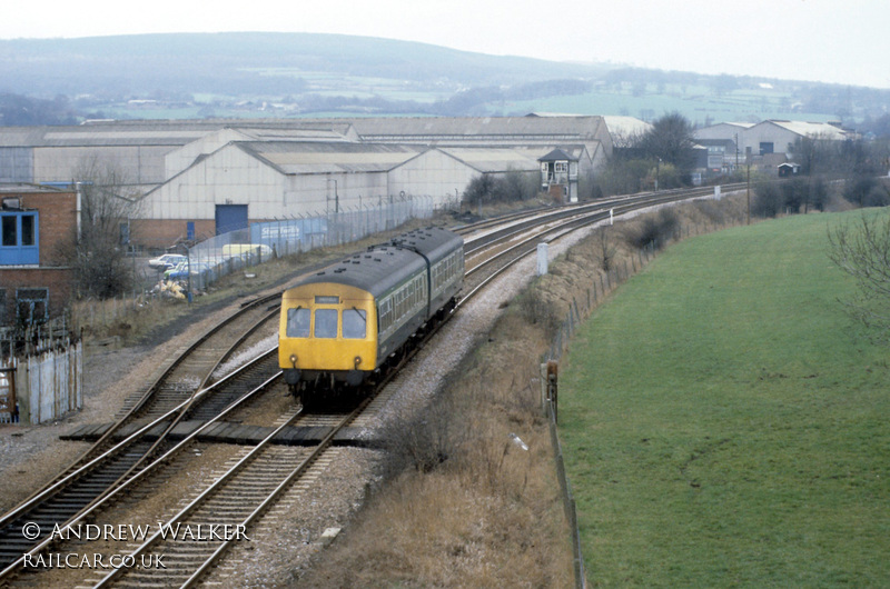 Class 101 DMU at Ecclesfield West