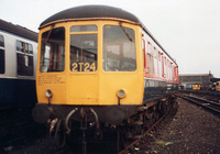 Class 103 DMU at Derby Etches Park