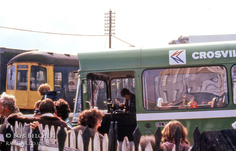 Class 103 DMU at Barmouth