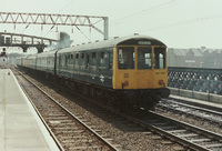 Class 104 DMU at Glasgow Central