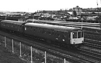 Class 104 DMU at Nottingham Goods Yard
