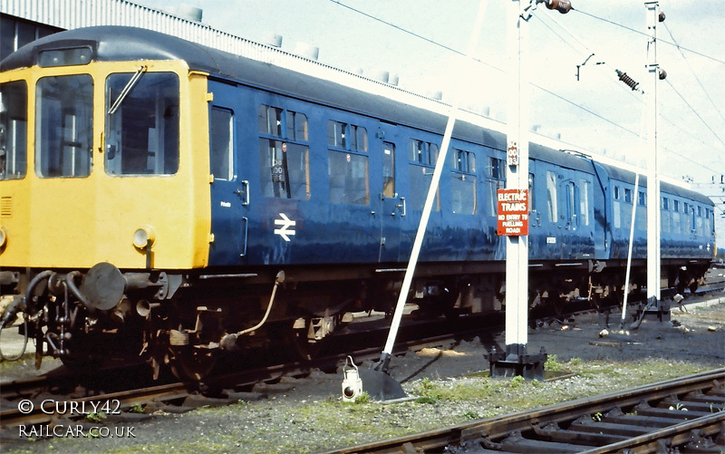 Class 104 DMU at Bletchley depot