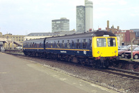 Class 105 DMU at Manchester Victoria