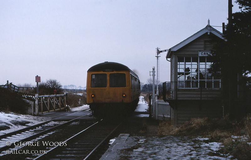 Class 105 DMU at Cayton