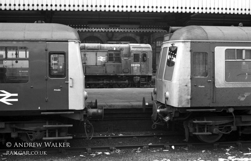 Class 105 DMU at Sheffield