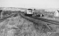 Class 107 DMU at Cart Junction