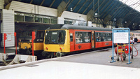 Class 107 DMU at Glasgow Queen Street