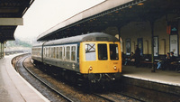 Class 108 DMU at Cheltenham Spa