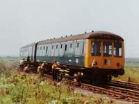 Class 108 DMU at Helsby