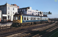 Class 108 DMU at Cardiff Central