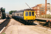Class 108 DMU at Cardiff Queen Street
