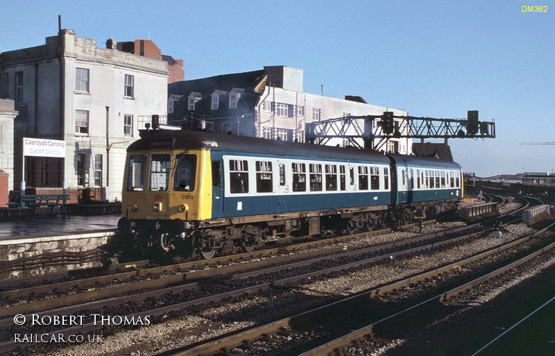 Class 108 DMU at Cardiff Central