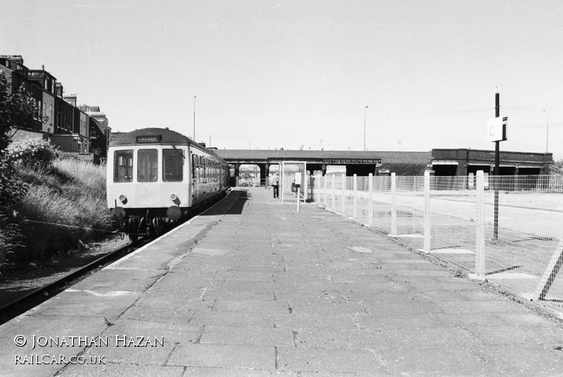 Class 108 DMU at Blackpool South