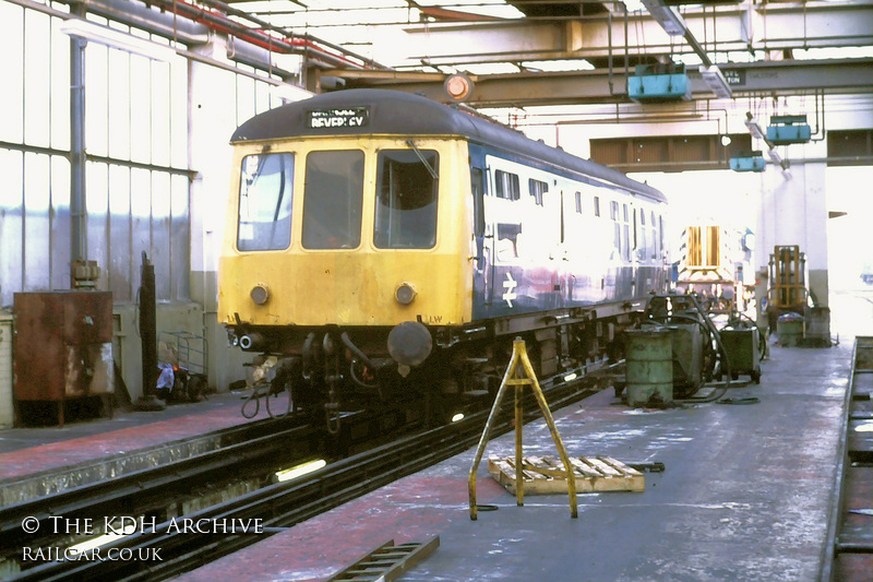 Class 108 DMU at Hull Botanic Gardens