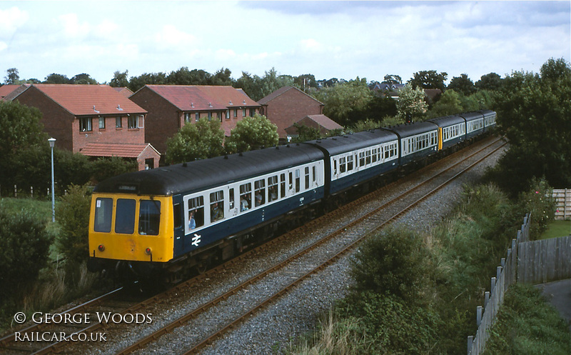 Class 108 DMU at Strensall