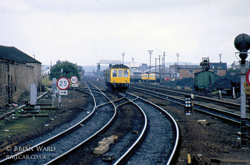 Class 108 DMU at Haymarket